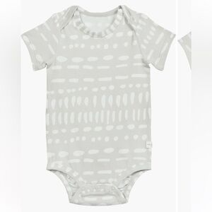 LouLou Lollipop Grey Geometric Bodysuit